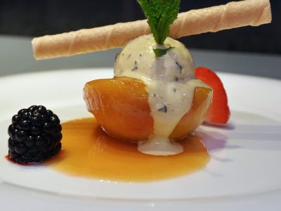 Helado de AOVE.
