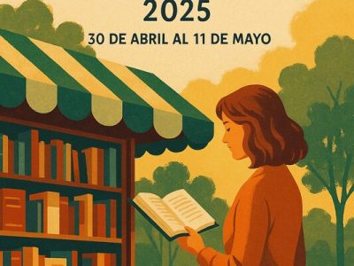 Feria del Libro de Málaga 2025. Mujer comprando libros.